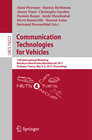 Buchcover Communication Technologies for Vehicles