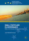 Buchcover Small States and EU Governance