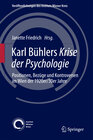 Buchcover Karl Bühlers Krise der Psychologie