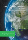 Buchcover China's Lessons for India: Volume I