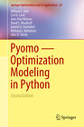 Buchcover Pyomo — Optimization Modeling in Python