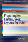 Buchcover Preparing for Earthquakes: Lessons for India