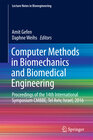 Buchcover Computer Methods in Biomechanics and Biomedical Engineering