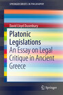 Buchcover Platonic Legislations
