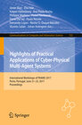 Buchcover Highlights of Practical Applications of Cyber-Physical Multi-Agent Systems