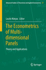 Buchcover The Econometrics of Multi-dimensional Panels