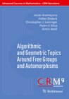Buchcover Algorithmic and Geometric Topics Around Free Groups and Automorphisms