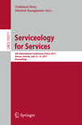 Buchcover Serviceology for Services