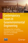 Buchcover Contemporary Issues in Geoenvironmental Engineering