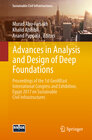 Buchcover Advances in Analysis and Design of Deep Foundations