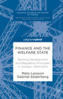 Buchcover Finance and the Welfare State