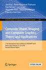 Buchcover Computer Vision, Imaging and Computer Graphics Theory and Applications