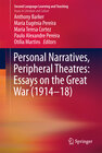 Buchcover Personal Narratives, Peripheral Theatres: Essays on the Great War (1914–18)