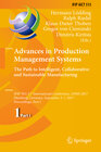 Buchcover Advances in Production Management Systems. The Path to Intelligent, Collaborative and Sustainable Manufacturing