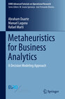 Buchcover Metaheuristics for Business Analytics