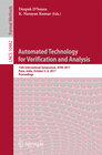 Buchcover Automated Technology for Verification and Analysis