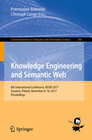Buchcover Knowledge Engineering and Semantic Web
