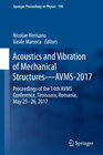 Buchcover Acoustics and Vibration of Mechanical Structures—AVMS-2017