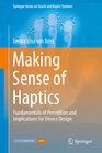 Buchcover Making Sense of Haptics