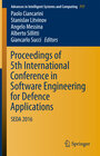 Buchcover Proceedings of 5th International Conference in Software Engineering for Defence Applications