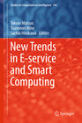 Buchcover New Trends in E-service and Smart Computing