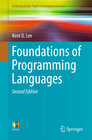 Buchcover Foundations of Programming Languages