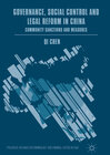 Buchcover Governance, Social Control and Legal Reform in China