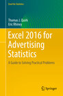 Buchcover Excel 2016 for Advertising Statistics