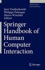 Buchcover Handbook of Human Computer Interaction