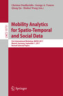 Buchcover Mobility Analytics for Spatio-Temporal and Social Data