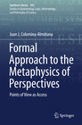 Buchcover Formal Approach to the Metaphysics of Perspectives