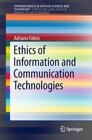 Buchcover Ethics of Information and Communication Technologies