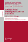 Buchcover Statistical Atlases and Computational Models of the Heart. ACDC and MMWHS Challenges