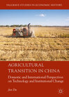 Buchcover Agricultural Transition in China