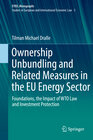 Buchcover Ownership Unbundling and Related Measures in the EU Energy Sector