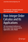 Buchcover Non-Integer Order Calculus and its Applications
