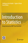 Buchcover Introduction to Statistics