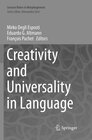 Buchcover Creativity and Universality in Language
