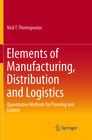 Buchcover Elements of Manufacturing, Distribution and Logistics