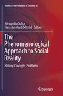 Buchcover The Phenomenological Approach to Social Reality