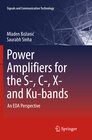 Buchcover Power Amplifiers for the S-, C-, X- and Ku-bands