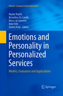 Buchcover Emotions and Personality in Personalized Services