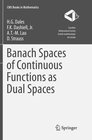 Buchcover Banach Spaces of Continuous Functions as Dual Spaces