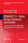 Buchcover ROMANSY 21 - Robot Design, Dynamics and Control