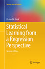 Buchcover Statistical Learning from a Regression Perspective