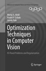 Buchcover Optimization Techniques in Computer Vision