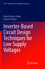 Buchcover Inverter-Based Circuit Design Techniques for Low Supply Voltages