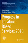 Buchcover Progress in Location-Based Services 2016