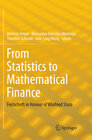 Buchcover From Statistics to Mathematical Finance
