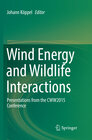 Buchcover Wind Energy and Wildlife Interactions